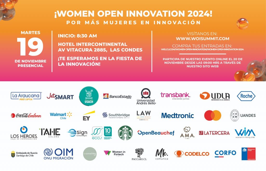 Women Open Innovation 2024: Descubre las novedades que trae la tercera versión del summit de innovación empresarial más importante de Chile