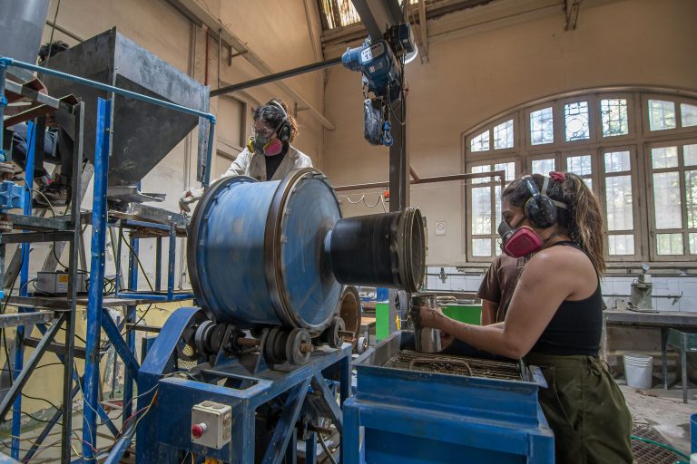 Laboratorio de Reducción de Tamaños de Minerales