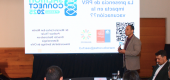 Investigador Usach abordó avances para enfrentar virus PRV y sus efectos en la vacunación en encuentro Salmon Connect 2025