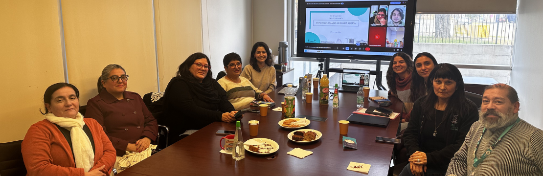 Vriic muestra avances de Proyecto InES Ciencia Abierta en 8vo Encuentro del Grupo de Interés
